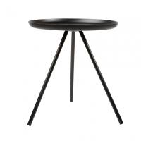 Bord i sort metall 39×44 cm
