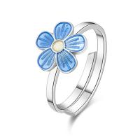 Ring blomst blå